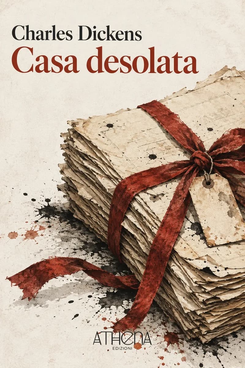 Casa desolata di Charles Dickens – copertina Edizioni Athena