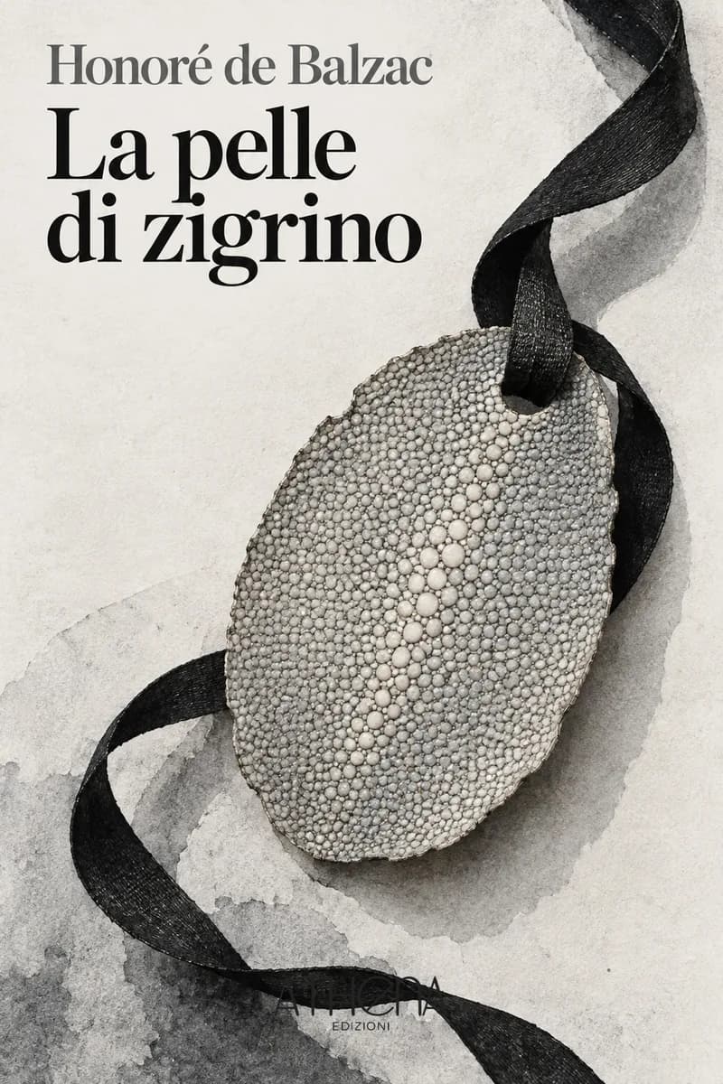 La pelle di zigrino di Honoré de Balzac – copertina Edizioni Athena