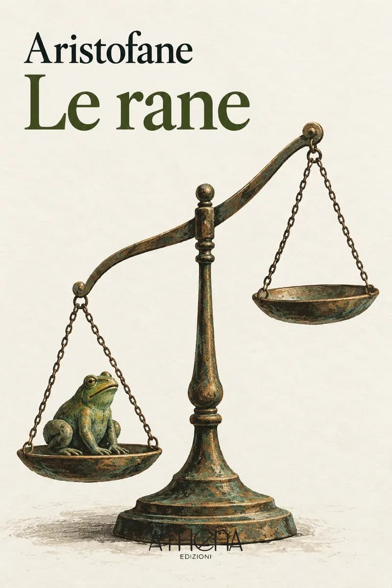 Le rane di Aristofane – copertina Edizioni Athena