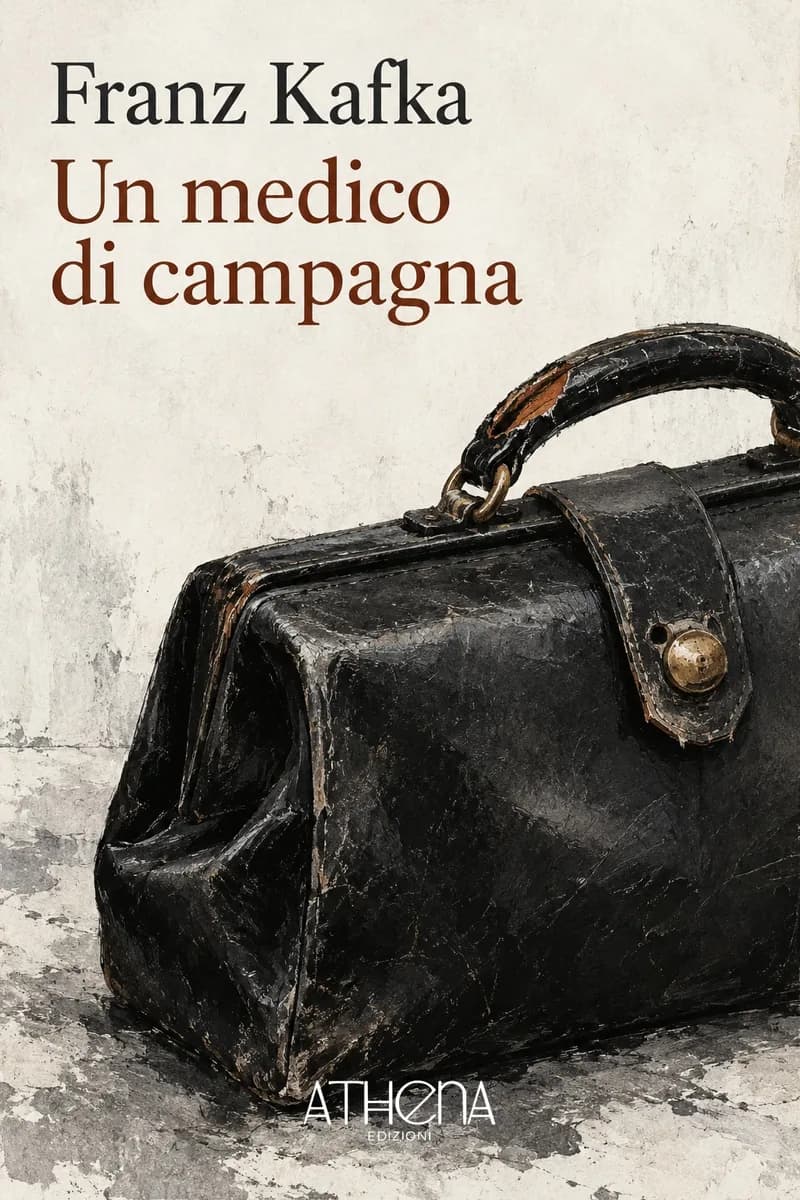 Un medico di campagna di Franz Kafka – copertina Edizioni Athena