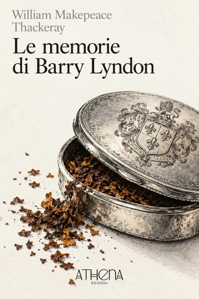 Le memorie di Barry Lyndon di William Makepeace Thackeray – copertina Edizioni Athena