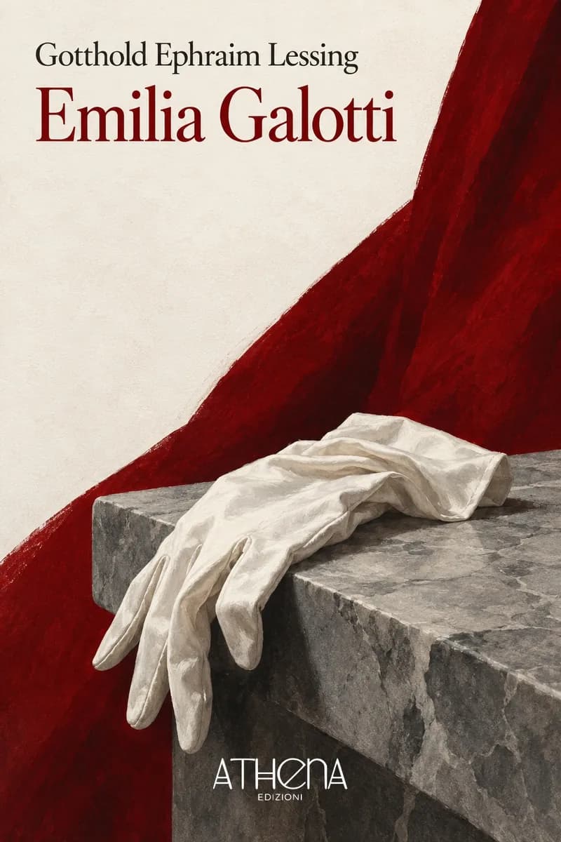 Emilia Galotti di Gotthold Ephraim Lessing – copertina Edizioni Athena
