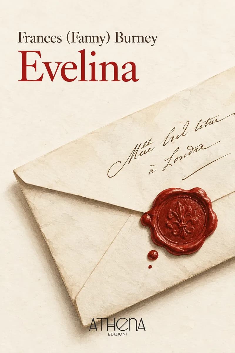Evelina di Frances (Fanny) Burney – copertina Edizioni Athena