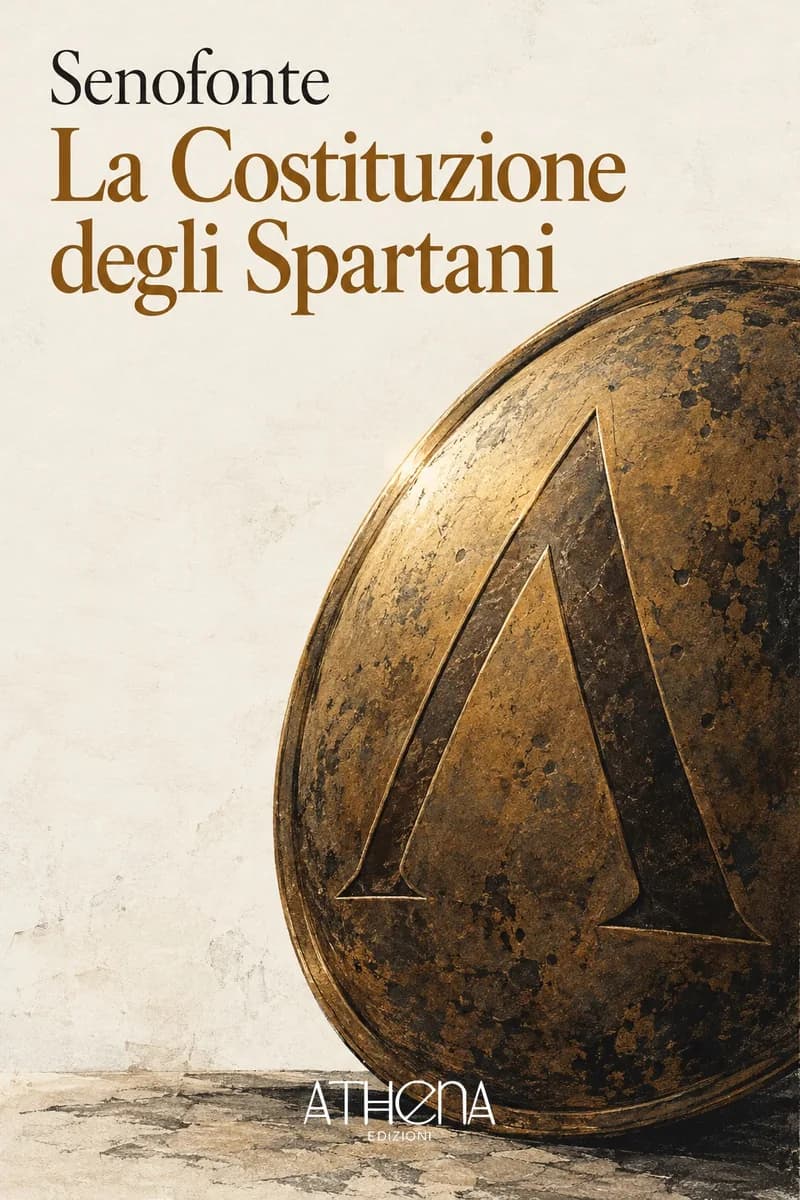 La Costituzione degli Spartani di Senofonte – copertina Edizioni Athena