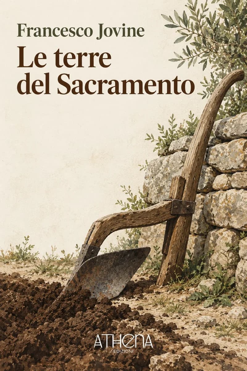 Le terre del Sacramento di Francesco Jovine – copertina Edizioni Athena