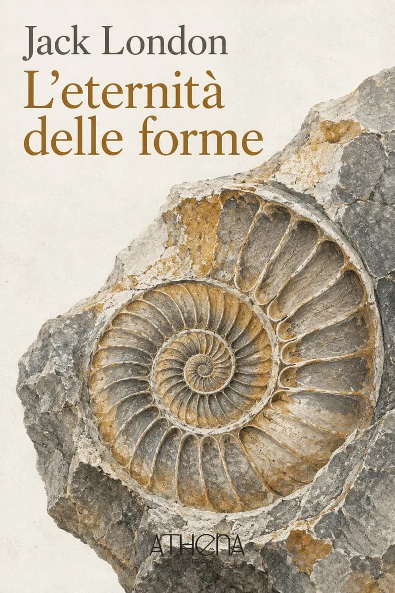 L'eternità delle forme di Jack London – copertina Edizioni Athena