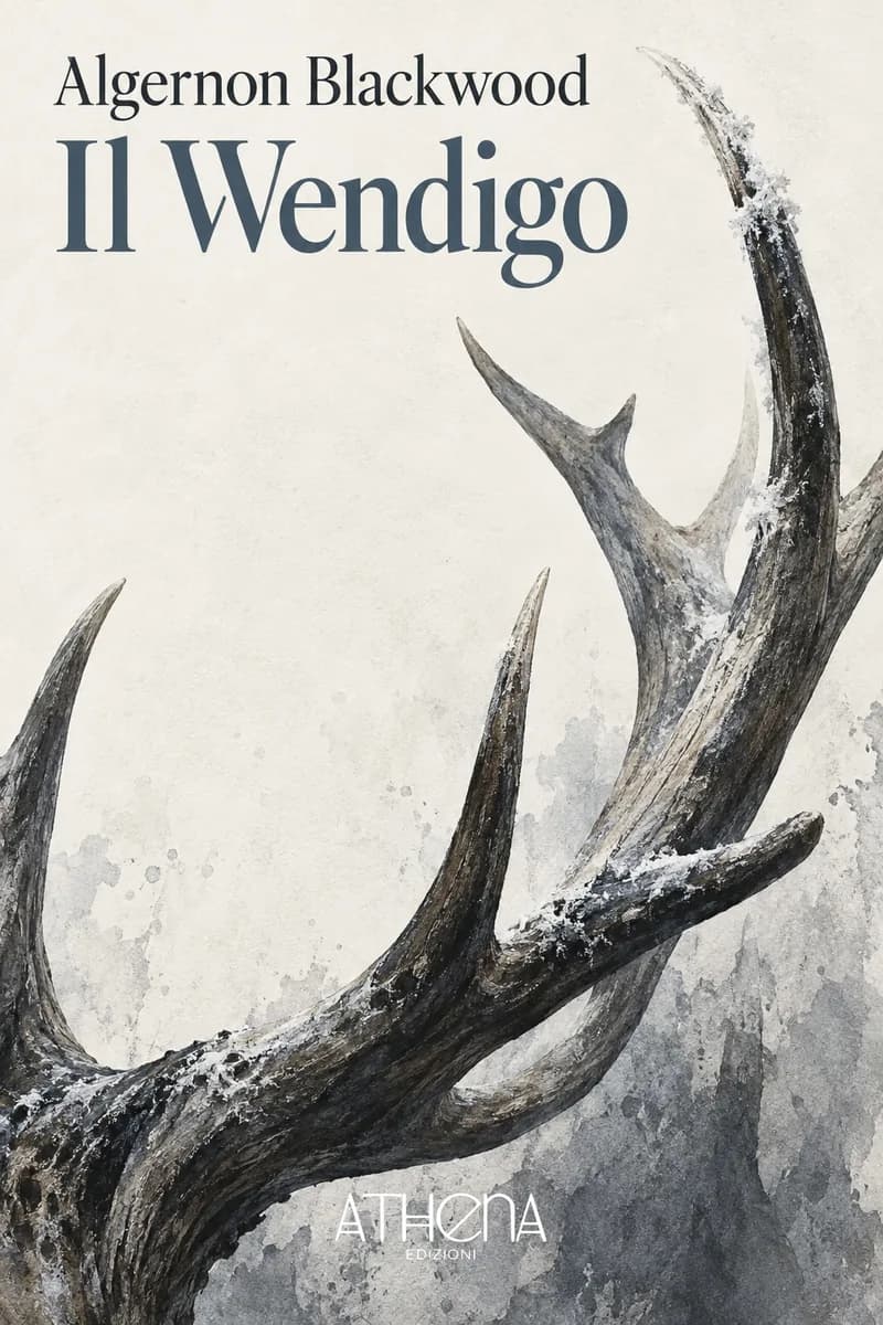 Il Wendigo di Algernon Blackwood – copertina Edizioni Athena