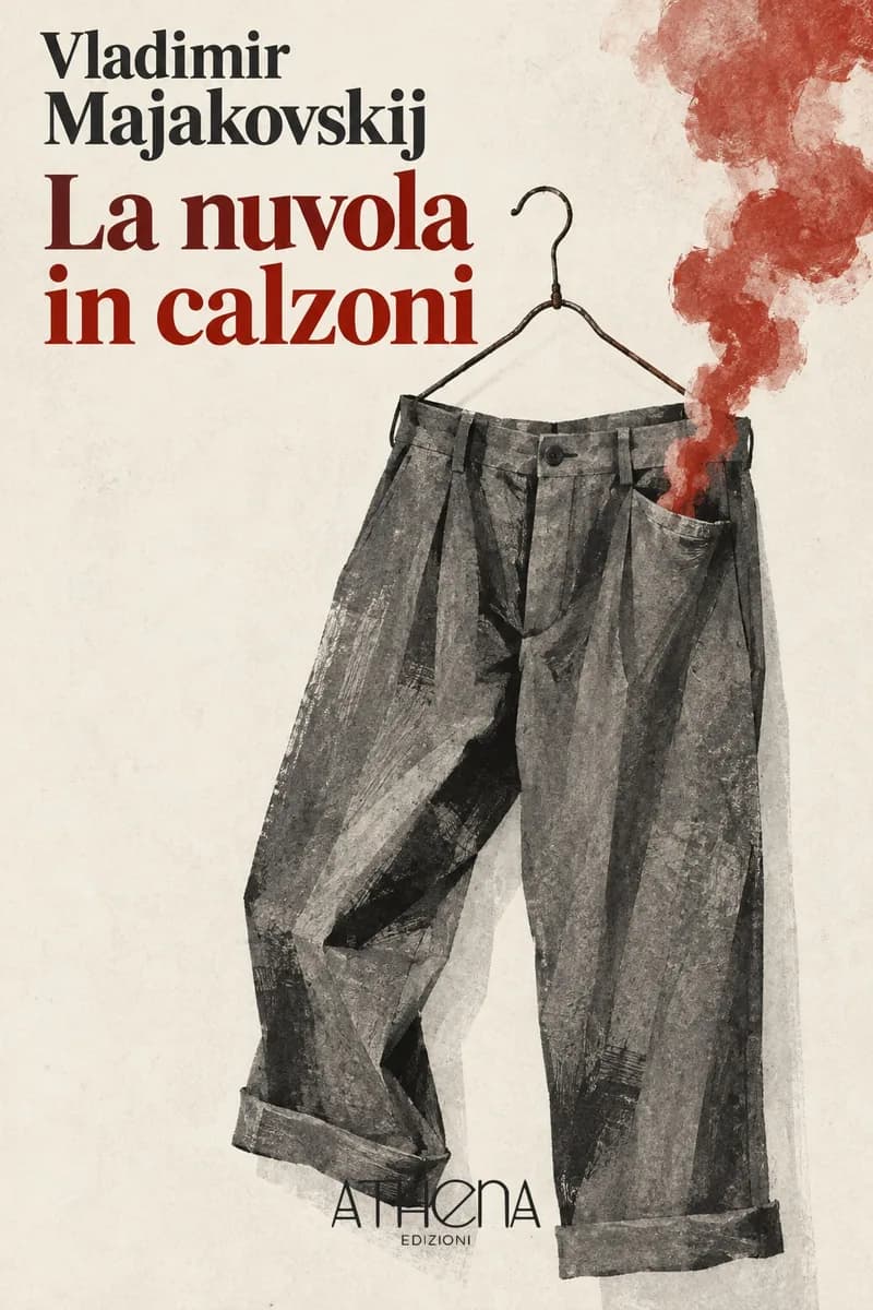 La nuvola in calzoni di Vladimir Majakovskij – copertina Edizioni Athena