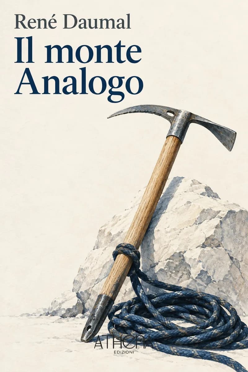 Il monte Analogo di René Daumal – copertina Edizioni Athena