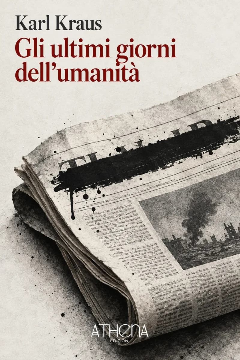 Gli ultimi giorni dell'umanità di Karl Kraus – copertina Edizioni Athena