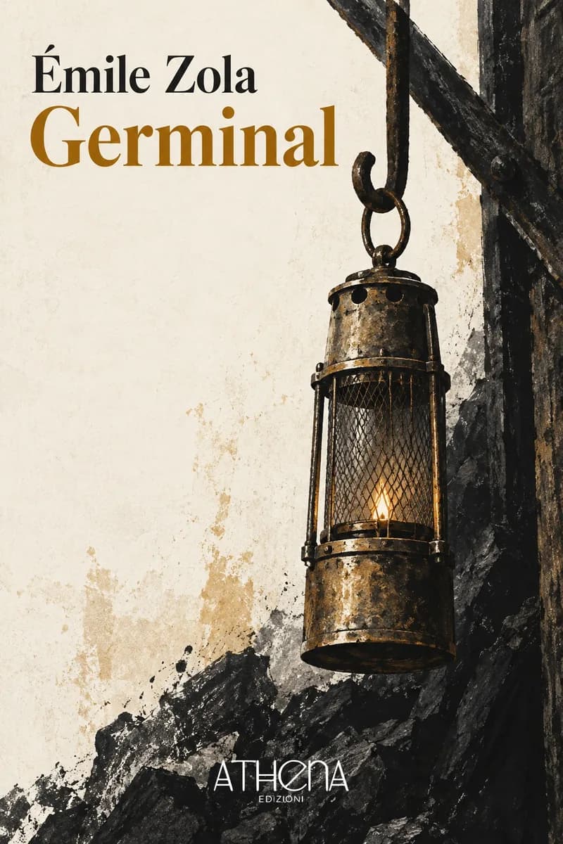 Germinal di Émile Zola – copertina Edizioni Athena