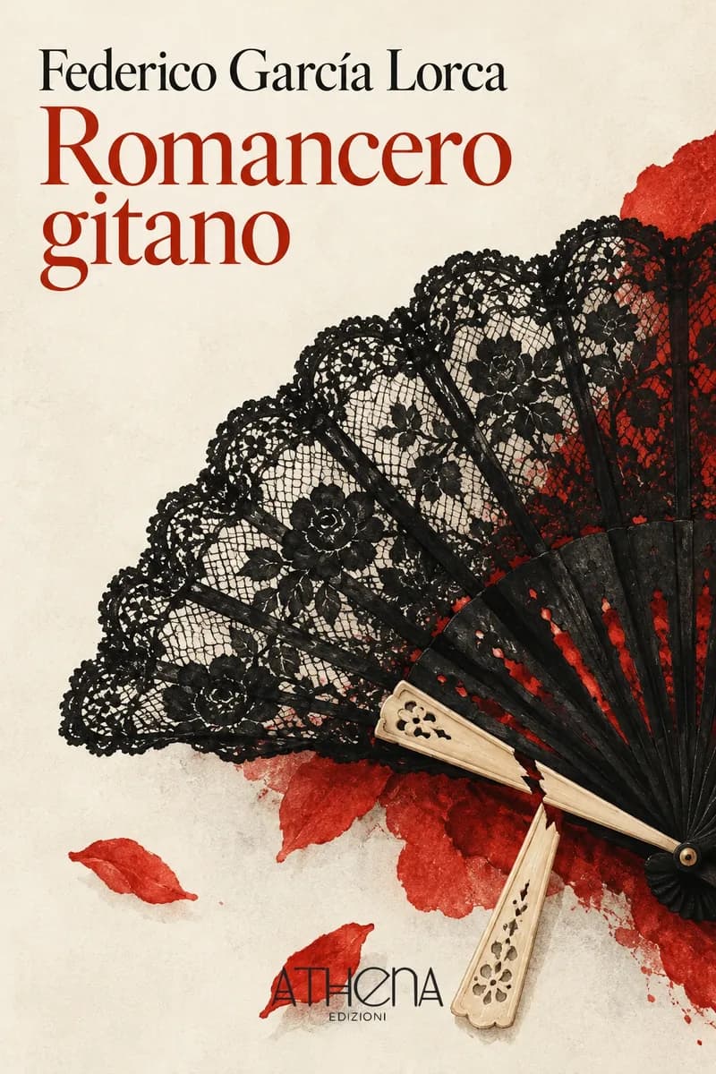 Romancero gitano di Federico García Lorca – copertina Edizioni Athena