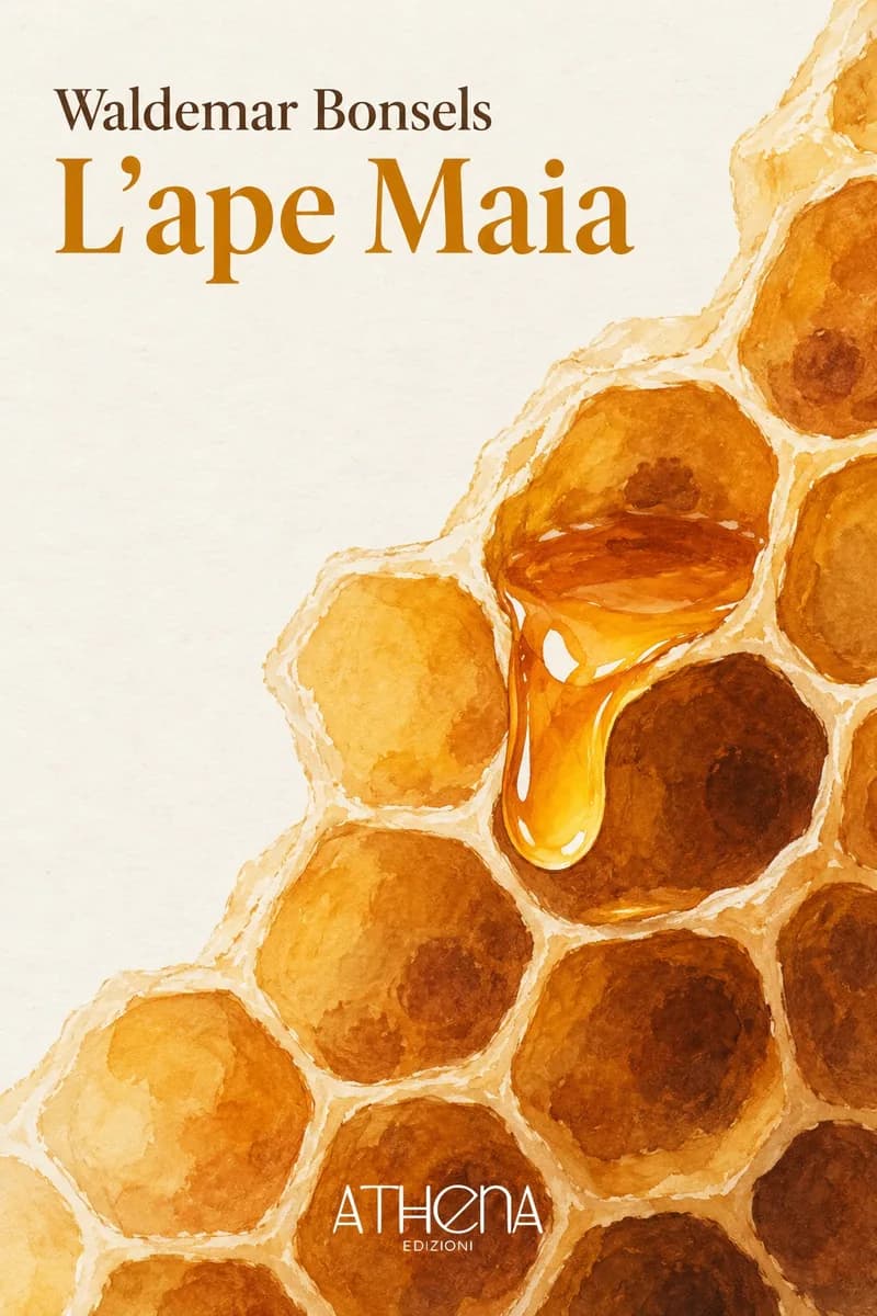 L'ape Maia di Waldemar Bonsels – copertina Edizioni Athena