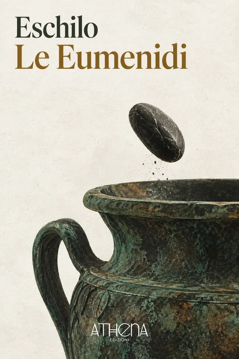 Le Eumenidi di Eschilo – copertina Edizioni Athena