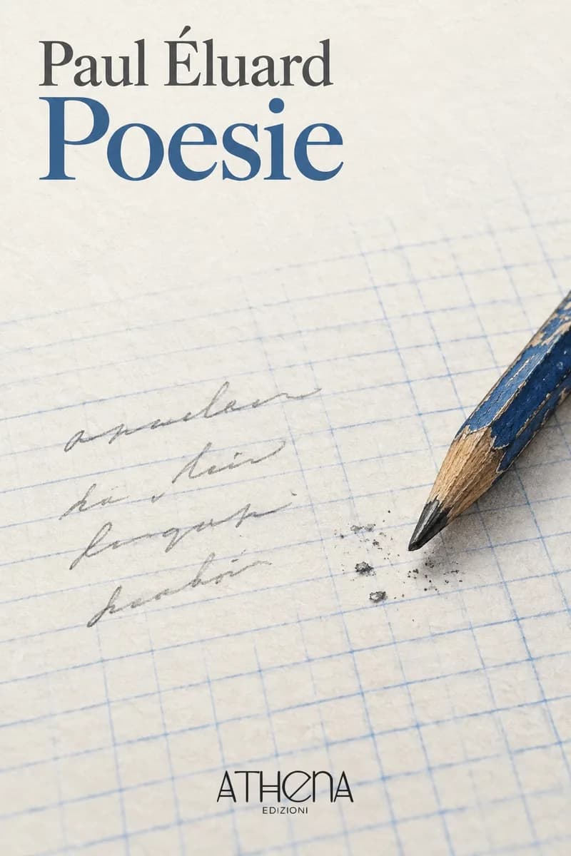 Poesie di Paul Éluard – copertina Edizioni Athena