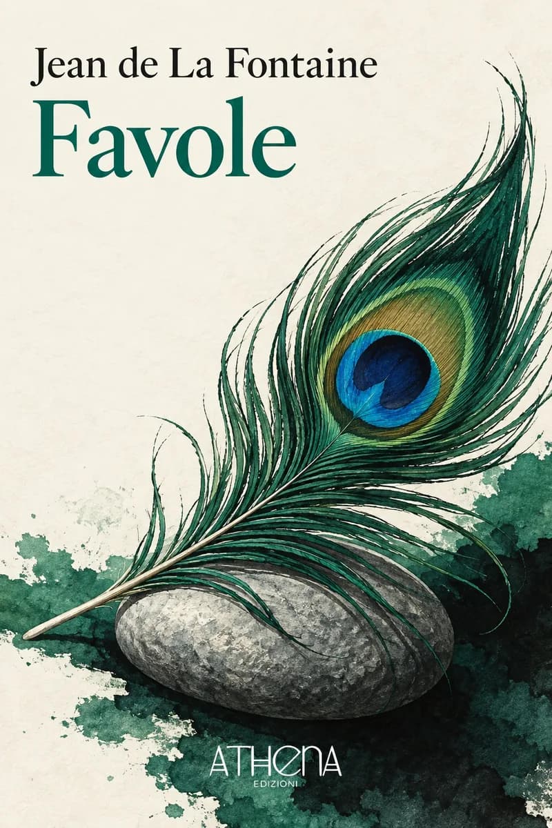 Favole di Jean de La Fontaine – copertina Edizioni Athena