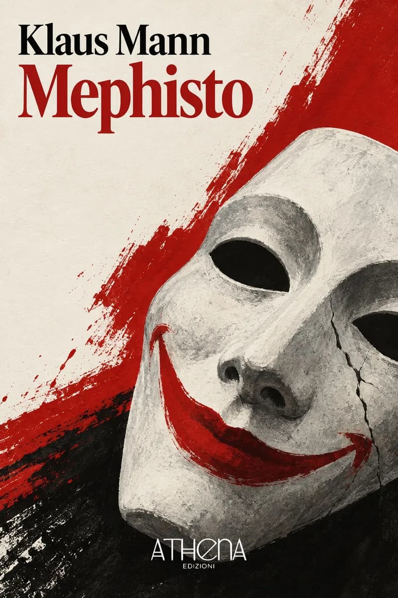 Mephisto di Klaus Mann – copertina Edizioni Athena