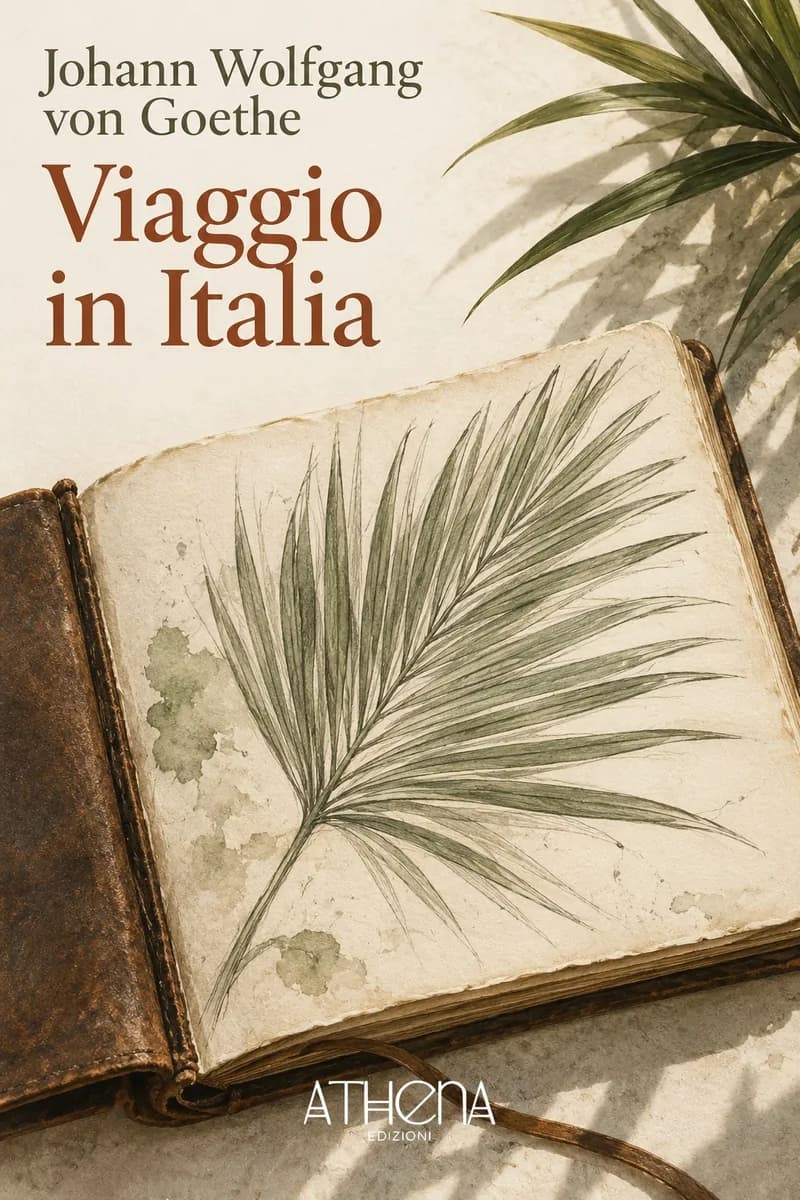 Viaggio in Italia di Johann Wolfgang von Goethe – copertina Edizioni Athena