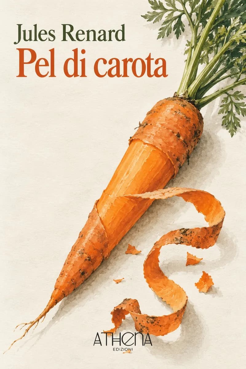 Pel di carota di Jules Renard – copertina Edizioni Athena
