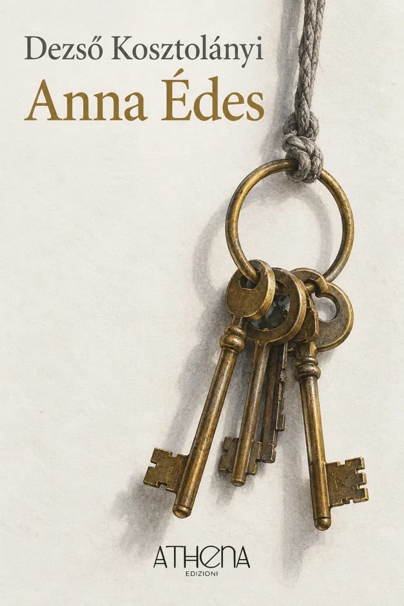 Anna Édes di Dezső Kosztolányi – copertina Edizioni Athena