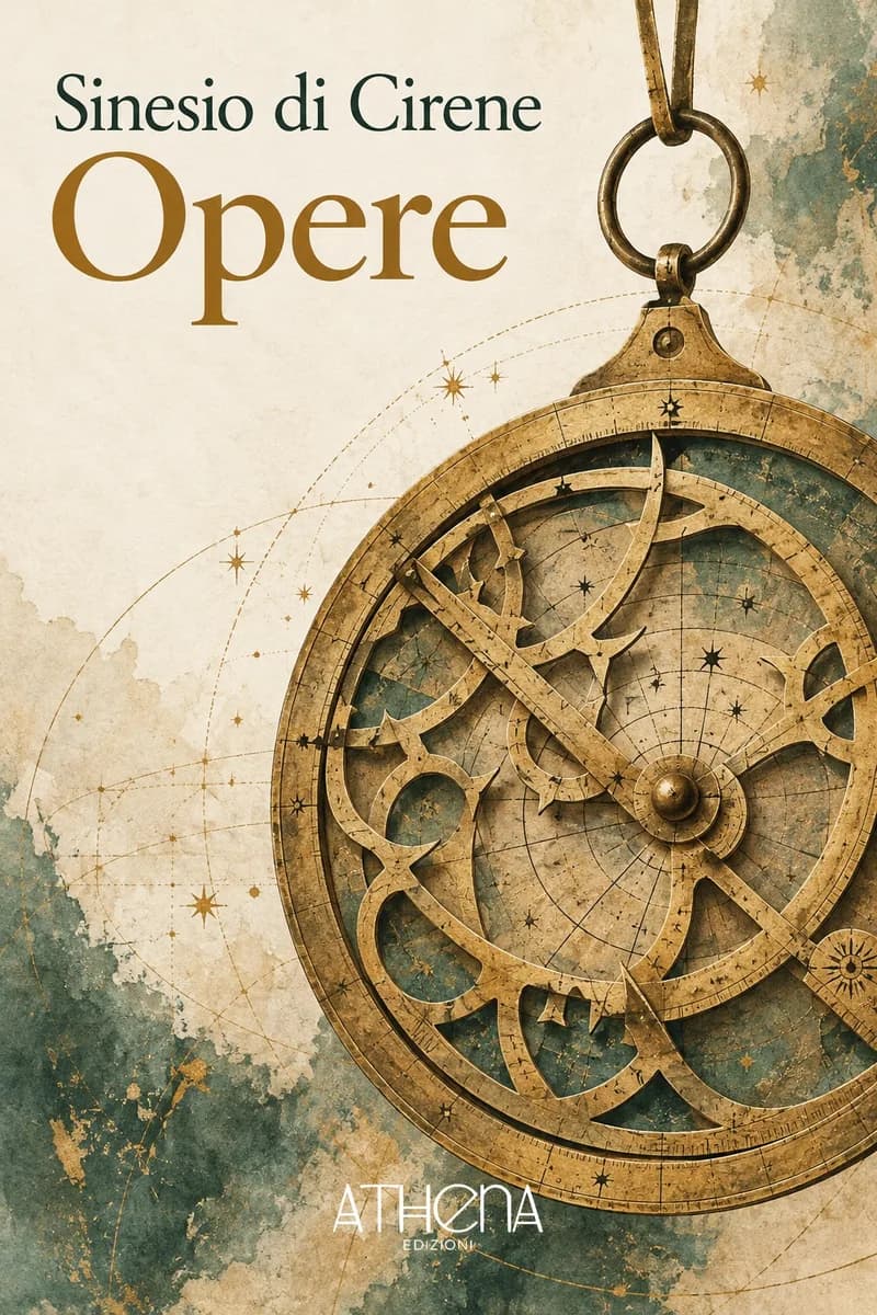 Opere di Sinesio di Cirene – copertina Edizioni Athena