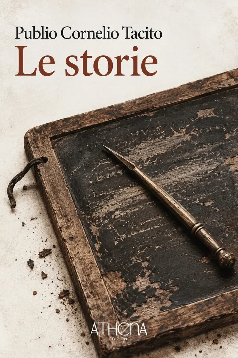 Le storie di Publio Cornelio Tacito – copertina Edizioni Athena