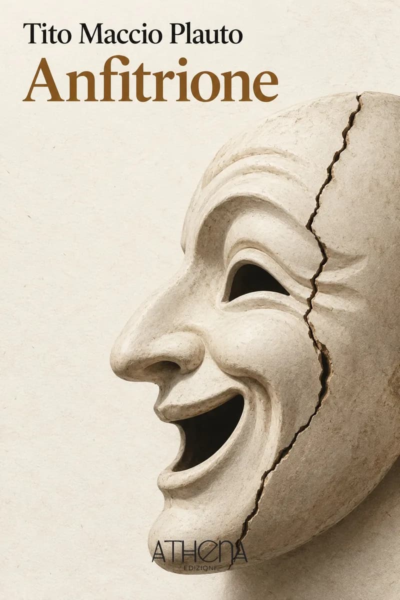 Anfitrione di Tito Maccio Plauto – copertina Edizioni Athena