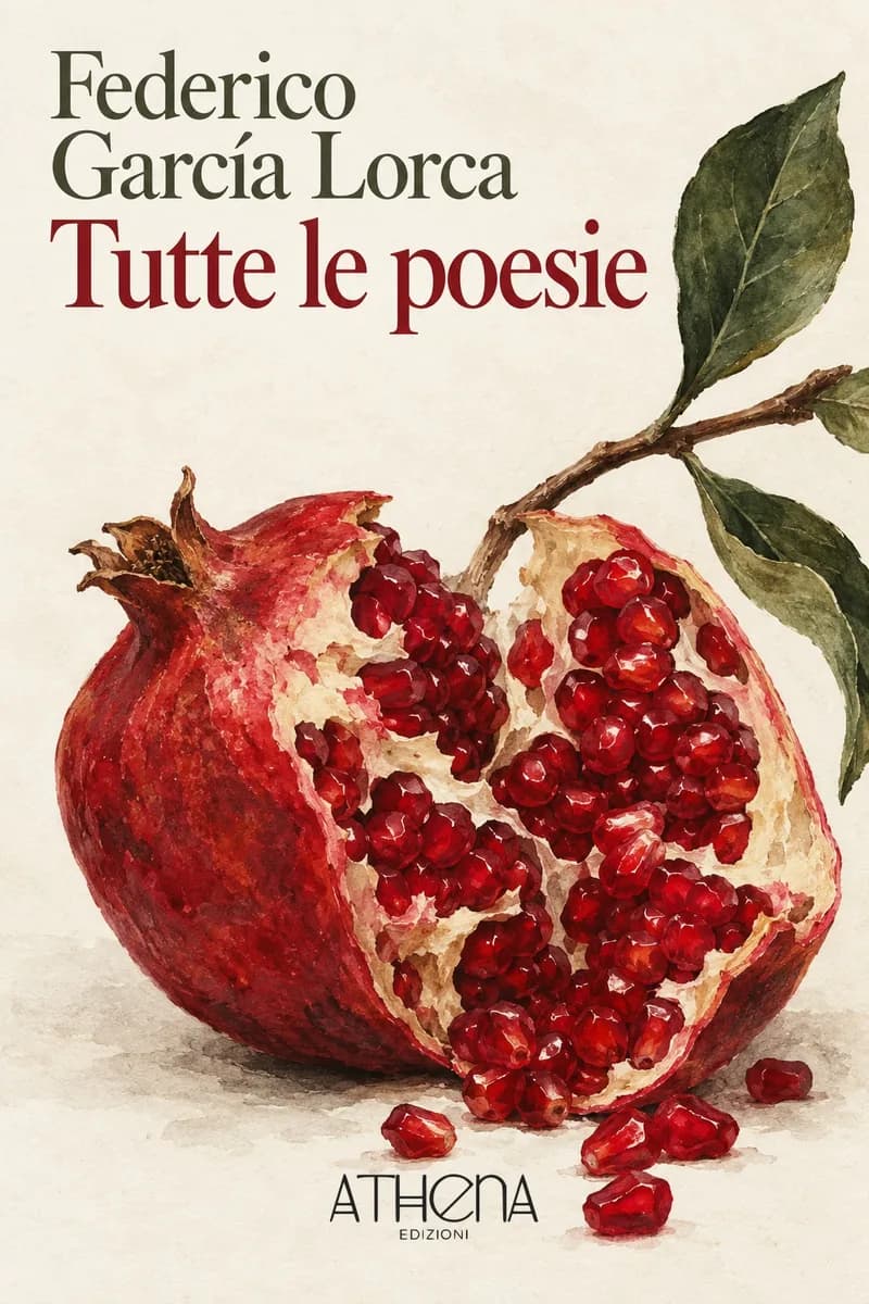 Tutte le poesie di Federico García Lorca – copertina Edizioni Athena