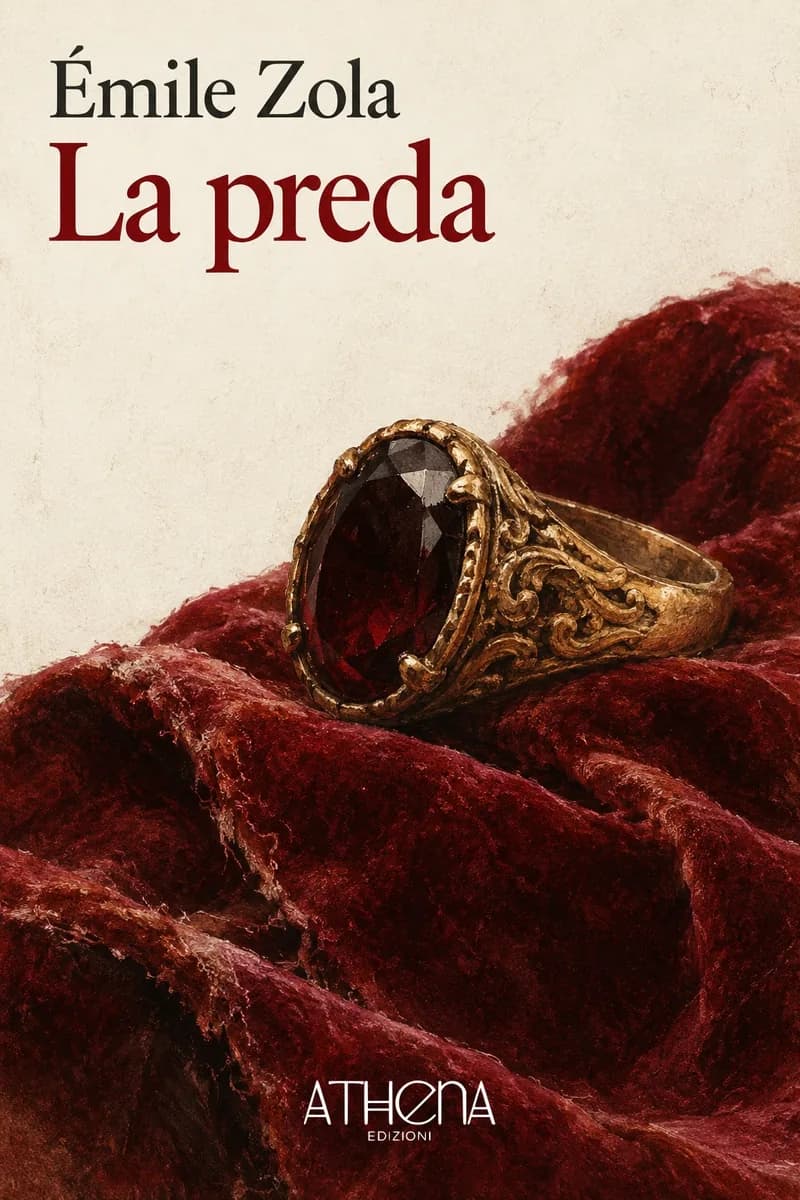 La preda di Émile Zola – copertina Edizioni Athena