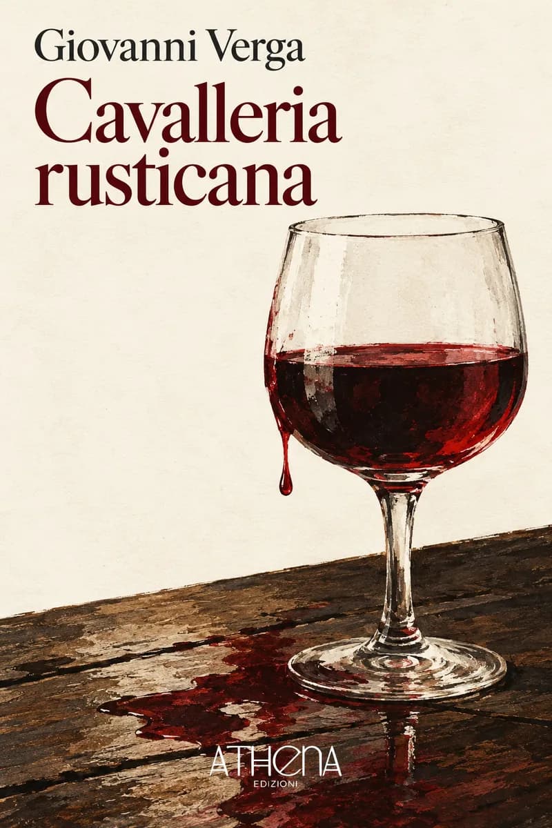 Cavalleria rusticana di Giovanni Verga – copertina Edizioni Athena