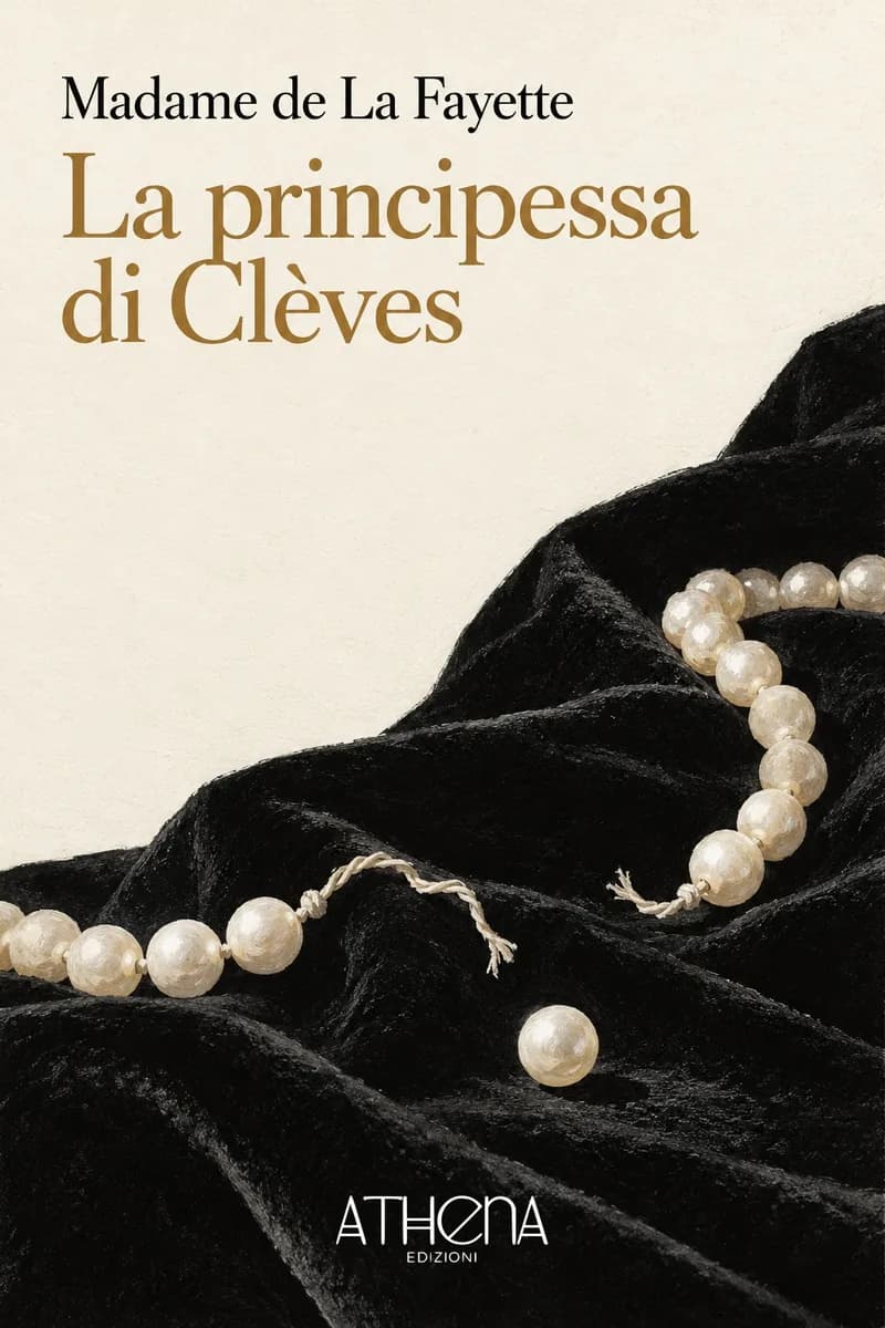 La principessa di Clèves di Madame de La Fayette – copertina Edizioni Athena