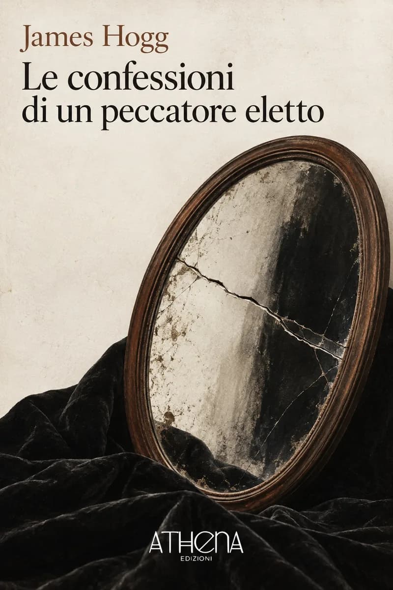 Le confessioni di un peccatore eletto di James Hogg – copertina Edizioni Athena