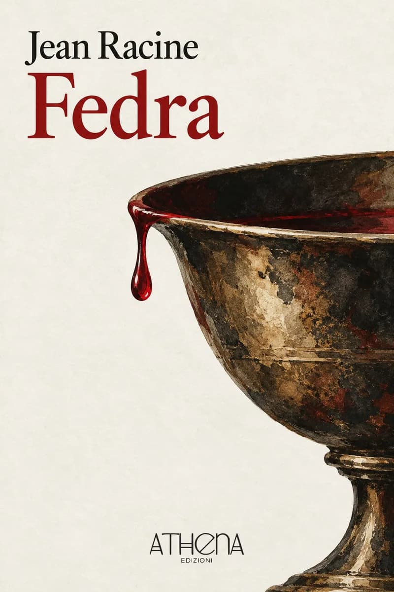 Fedra di Jean Racine – copertina Edizioni Athena