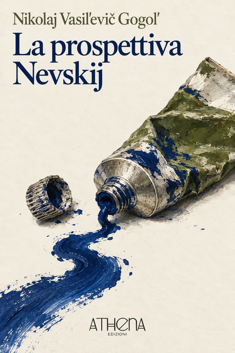 La prospettiva Nevskij di Nikolaj Vasil'evič Gogol' – copertina Edizioni Athena