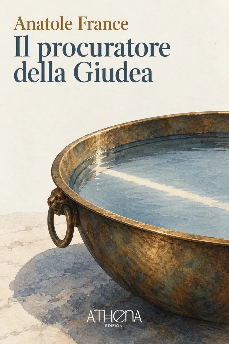 Il procuratore della Giudea di Anatole France – copertina Edizioni Athena