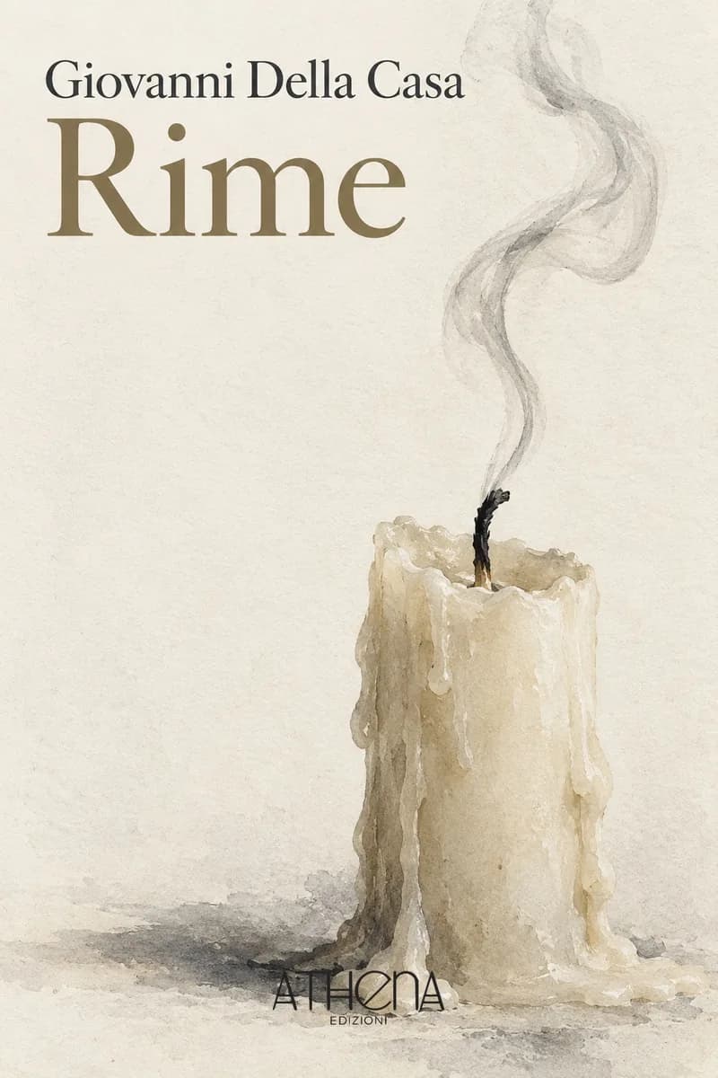 Rime di Giovanni Della Casa – copertina Edizioni Athena