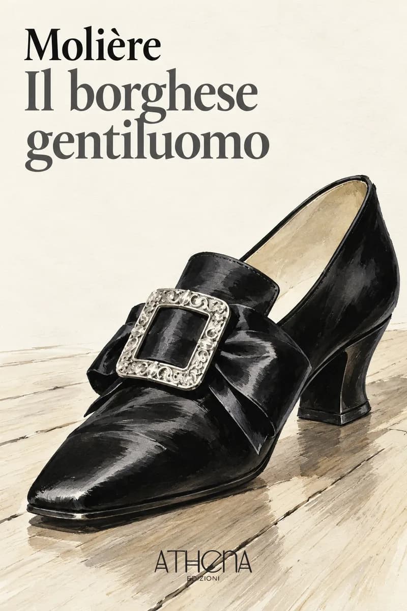 Il borghese gentiluomo di Molière – copertina Edizioni Athena