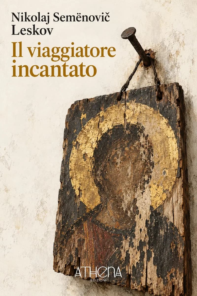 Il viaggiatore incantato di Nikolaj Semënovič Leskov – copertina Edizioni Athena