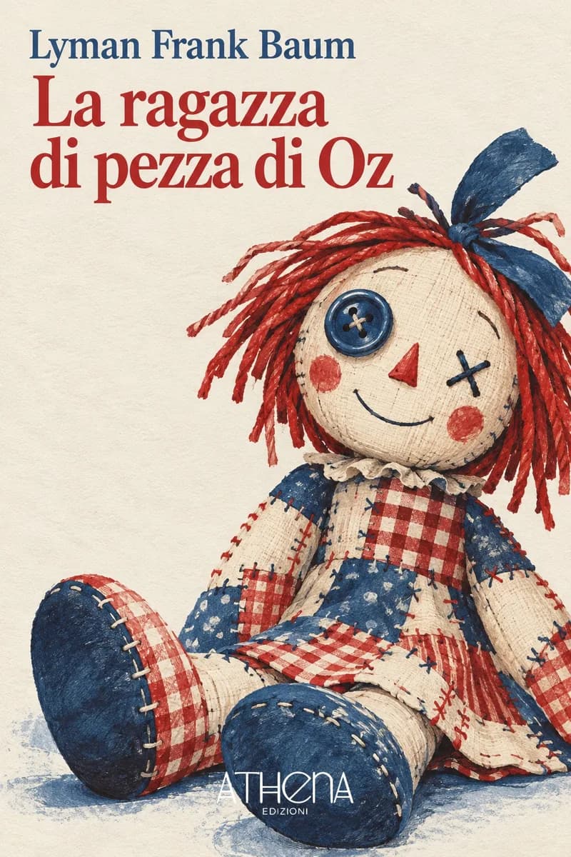 La ragazza di pezza di Oz di Lyman Frank Baum – copertina Edizioni Athena