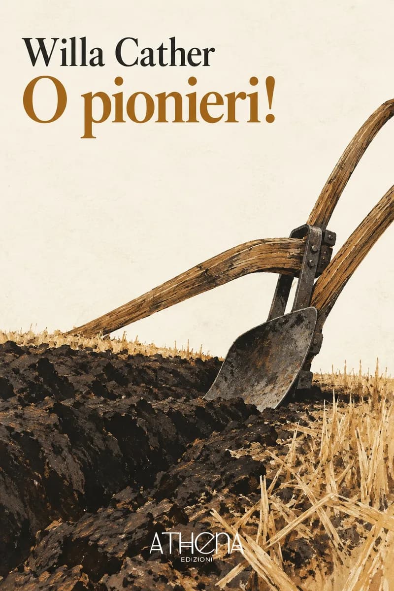 O pionieri! di Willa Cather – copertina Edizioni Athena