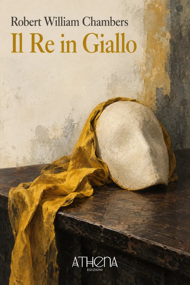 Il Re in Giallo di Robert William Chambers – copertina Edizioni Athena