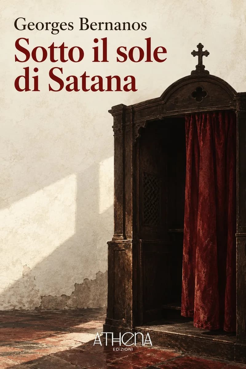 Sotto il sole di Satana di Georges Bernanos – copertina Edizioni Athena