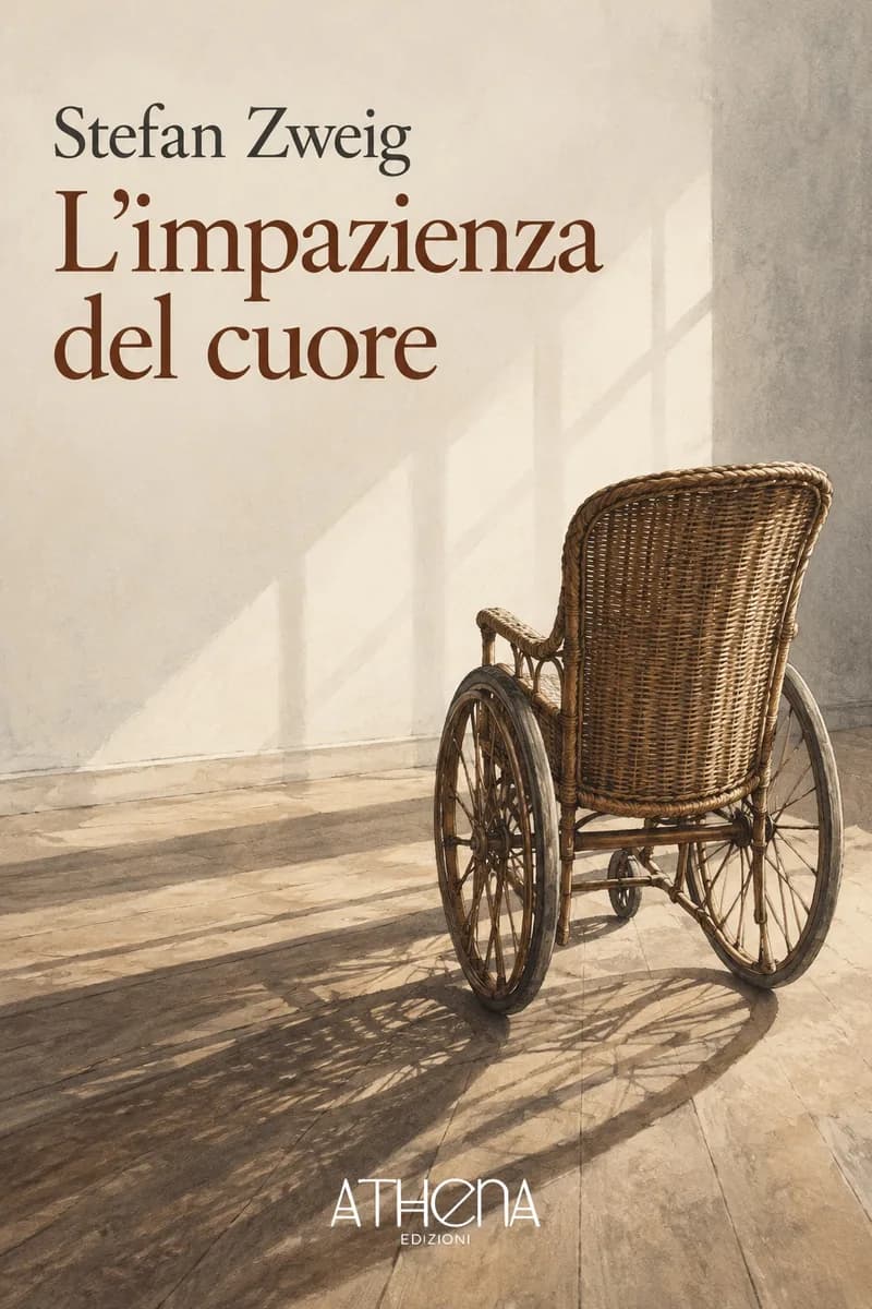 L'impazienza del cuore di Stefan Zweig – copertina Edizioni Athena