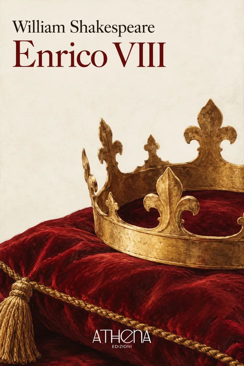 Enrico VIII di William Shakespeare – copertina Edizioni Athena