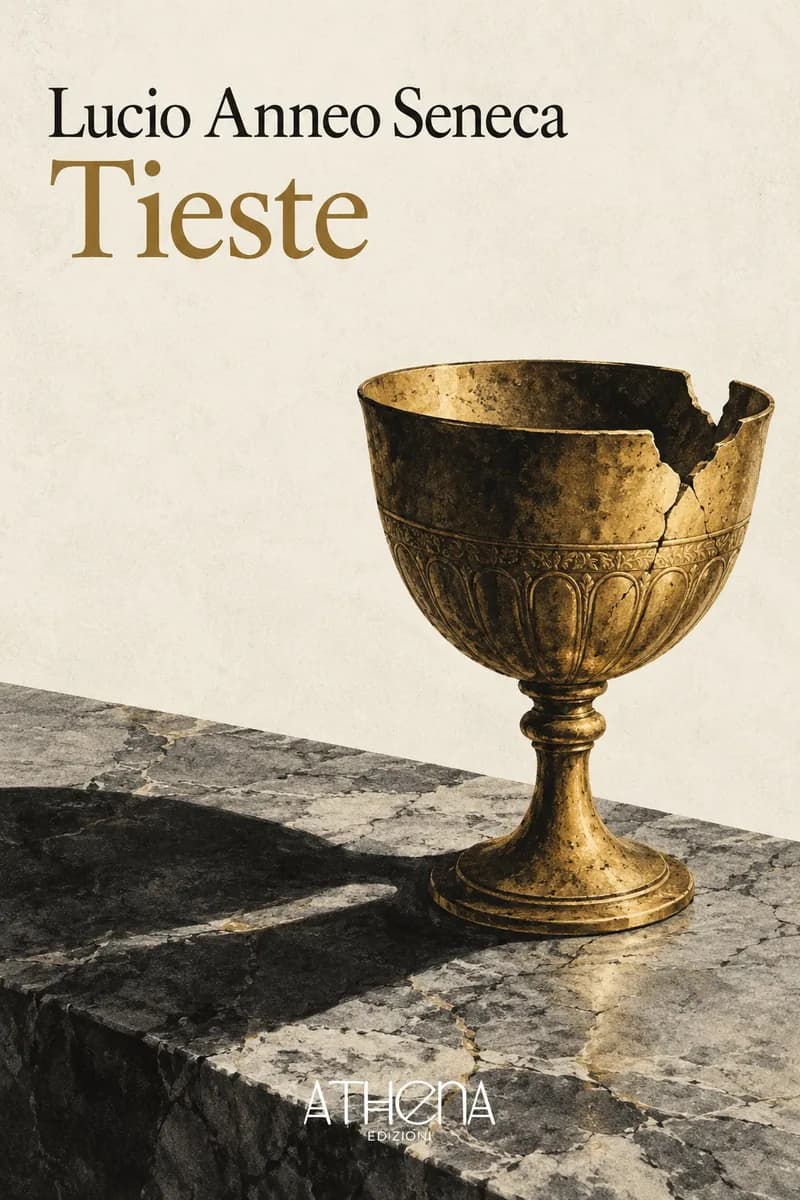 Tieste di Lucio Anneo Seneca – copertina Edizioni Athena