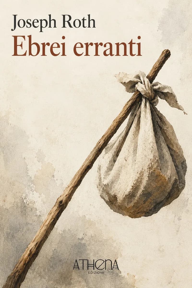 Ebrei erranti di Joseph Roth – copertina Edizioni Athena