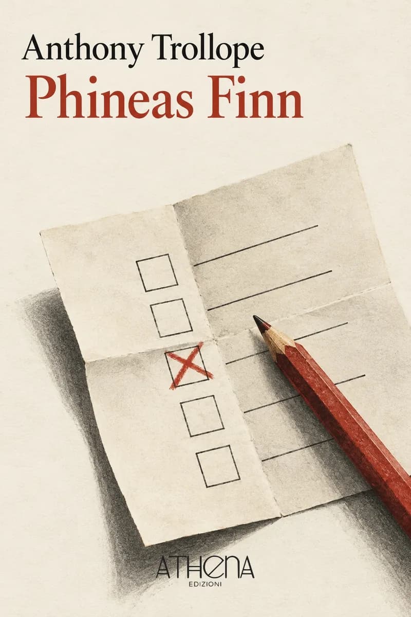 Phineas Finn di Anthony Trollope – copertina Edizioni Athena