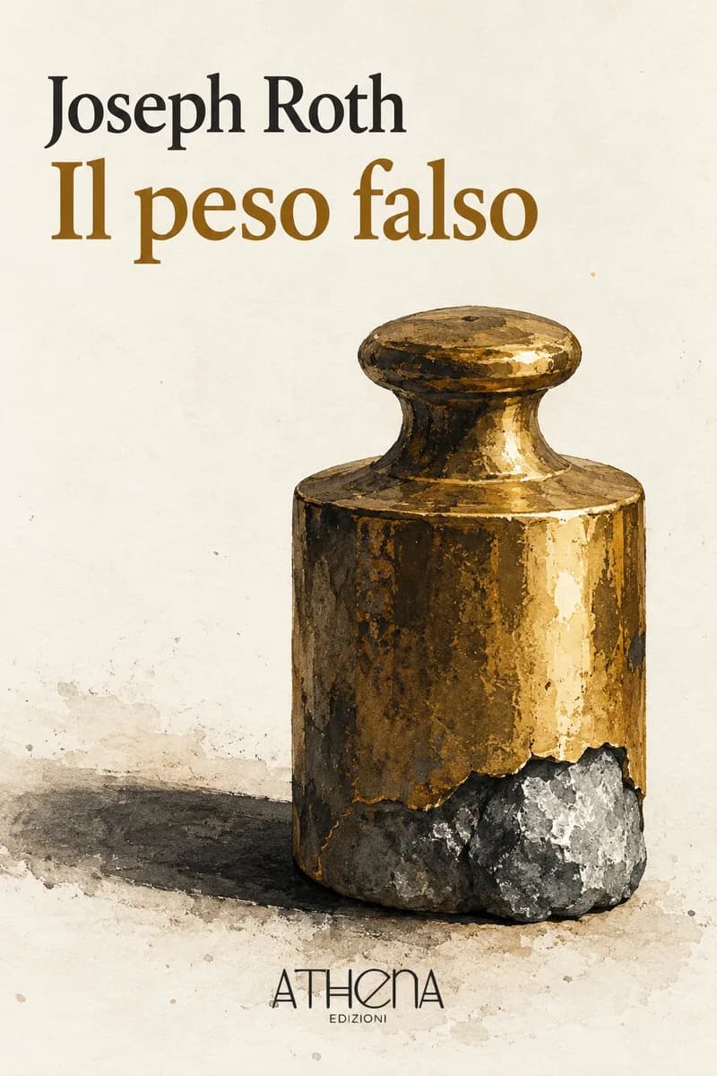 Il peso falso di Joseph Roth – copertina Edizioni Athena