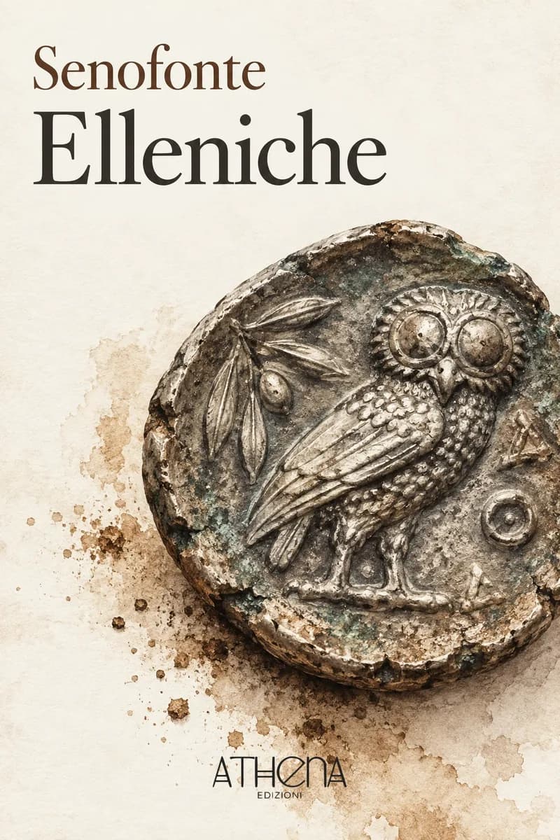 Elleniche di Senofonte – copertina Edizioni Athena