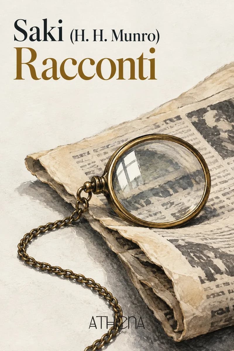 Racconti di Saki (H. H. Munro) – copertina Edizioni Athena